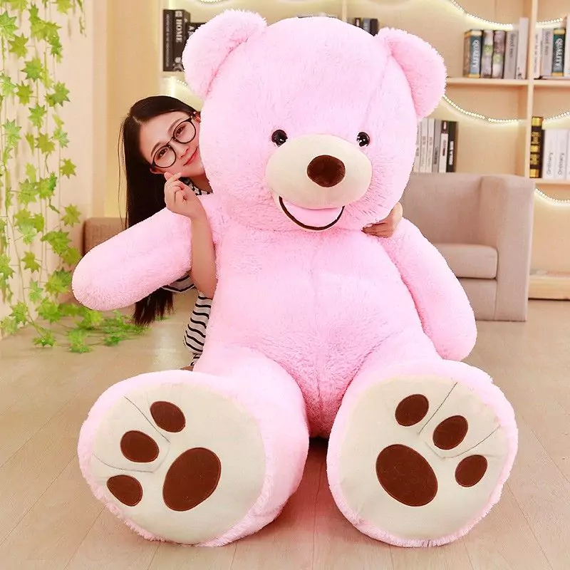 pink beautiful teddy bear